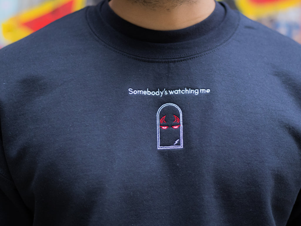 Somebody’s watching me - White