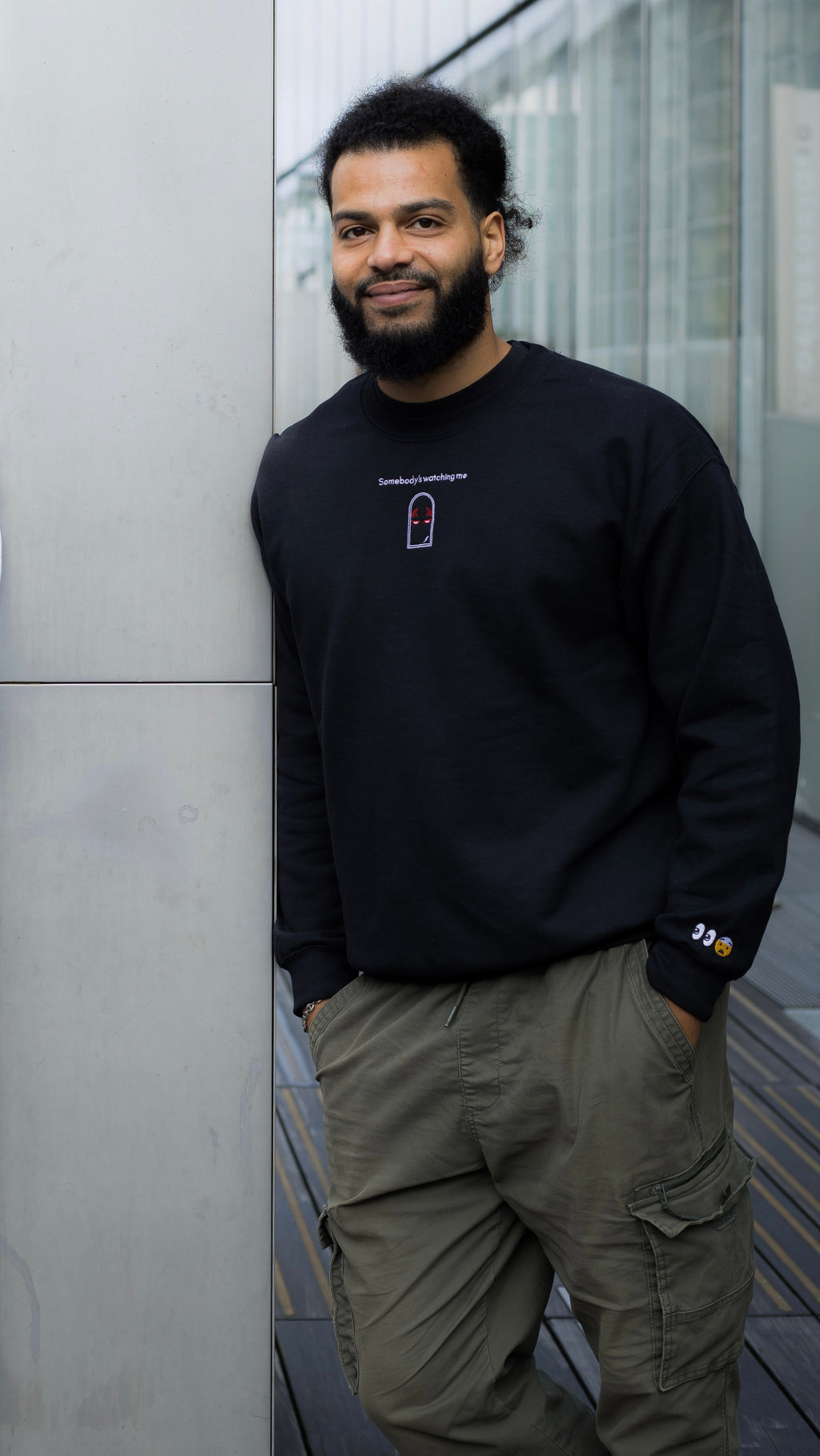 Somebody’s watching me - White