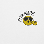 For sure - White