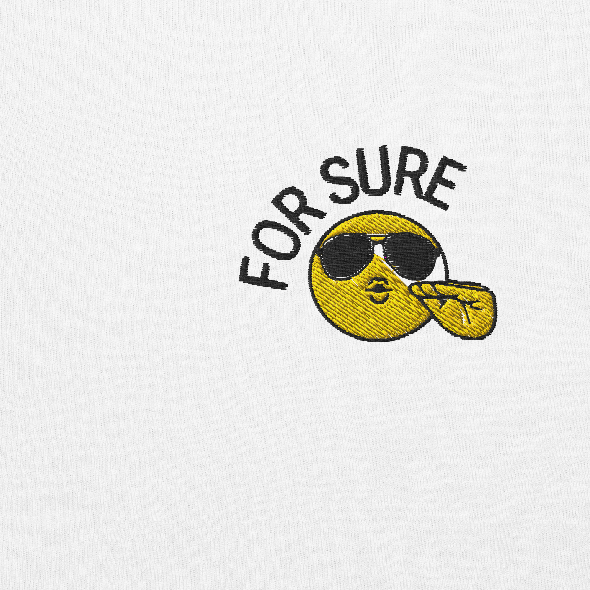 For sure - White